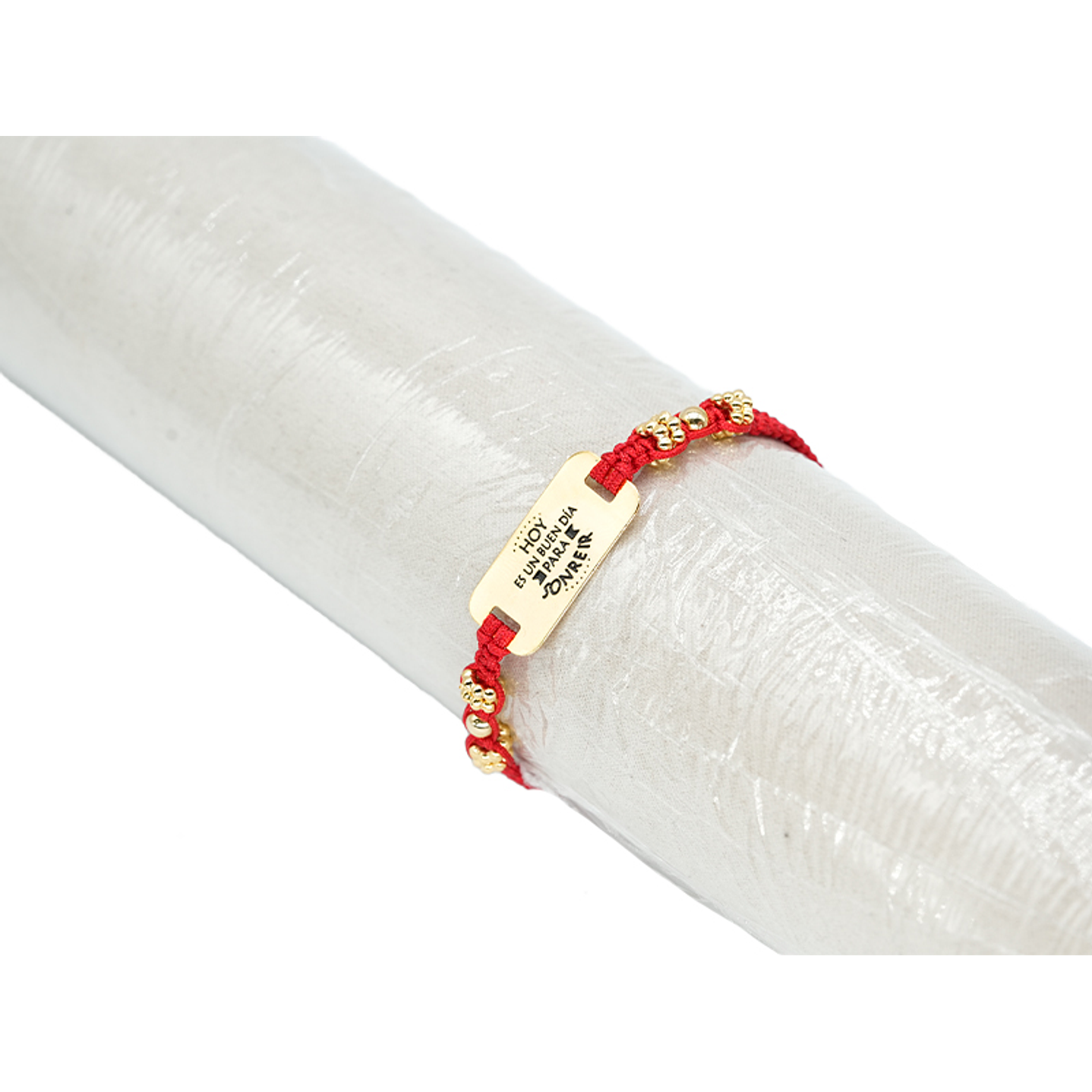 PULSERA ORO GOLFI HILO ROJO 595 1