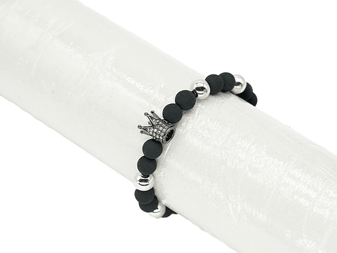 PULSERA  RODIO CORONA NEOPRENO