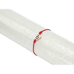 PRODUCTO TERMINADO PULSERA CENTRO SIGNO  P5 ROJA