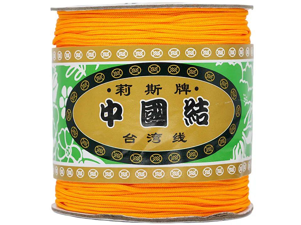 HILO CHINO MARCA TAIWANES 1.5M NARANJA ROLLO*160 METROS 1