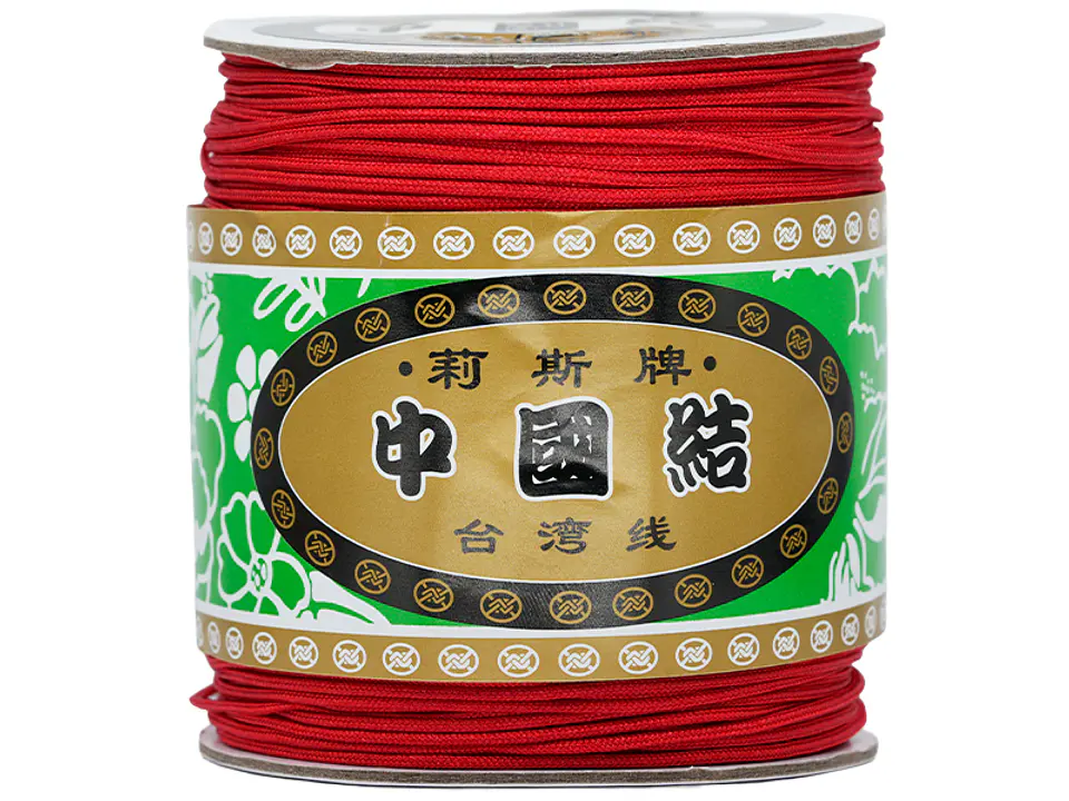 HILO CHINO MARCA TAIWANES 1.5M ROJO  ROLLO * 160 METROS 1