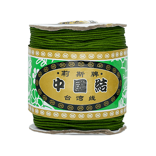 HILO CHINO MARCA TAIWANES 1.5M VERDE MILITAR ROLLO*160 METROS