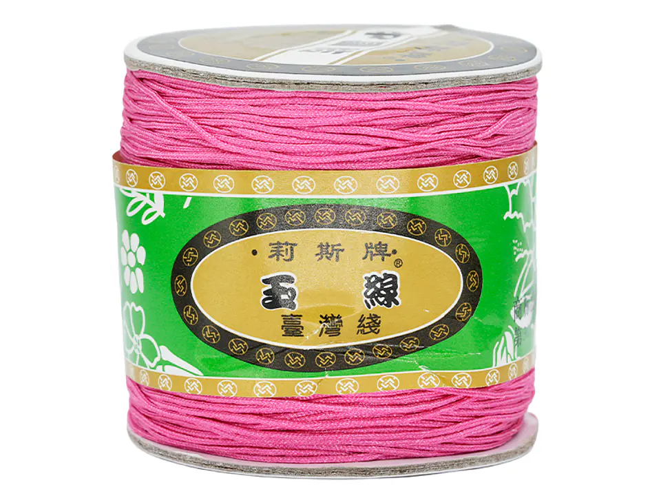 HILO CHINO MARCA TAIWANES 0.8M ROLLO*132 METROS ROSADO OSCURO 1