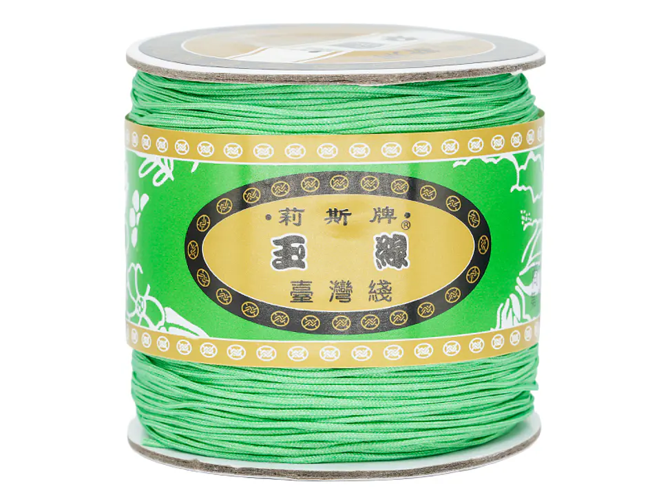 HILO CHINO MARCA TAIWANES  ROLLO*132 METROS VERDE MENTA  1