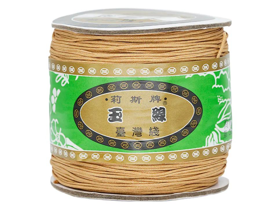 HILO CHINO MARCA TAIWANES  0.8M ROLLO*132 METROS KHAKI CLARO  1