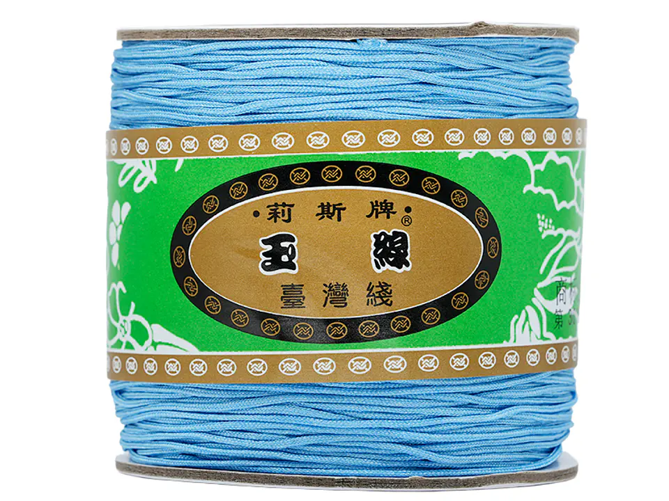 HILO CHINO MARCA TAIWANES  0.8M ROLLO*132 METROS AZUL CELESTE 1