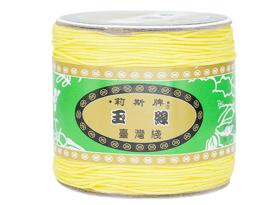 HILO CHINO MARCA TAIWANES 0.8M ROLLO*132 METROS AMARILLO POLLITO 1