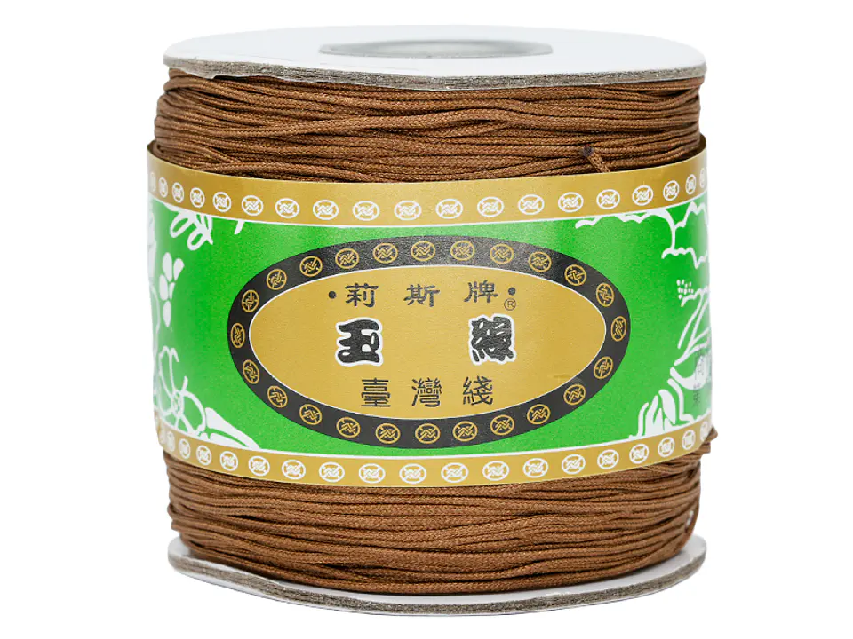 HILO CHINO MARCA TAIWANES  0.8M ROLLO*144YARD CAFE KHAKI 1