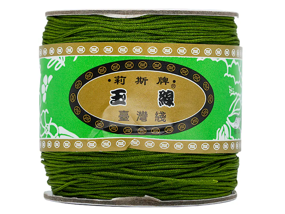 HILO CHINO MARCA TAIWANES  0.8M ROLLO*132 METROS  VERDE MILITAR  1