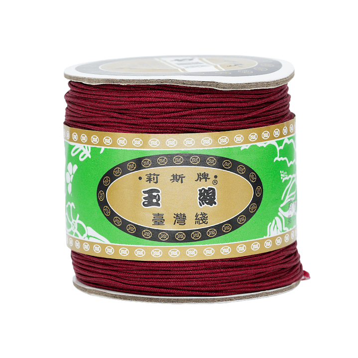 HILO CHINO MARCA TAIWANES 0.8M ROLLO*132 METROS  VINO TINTO 1