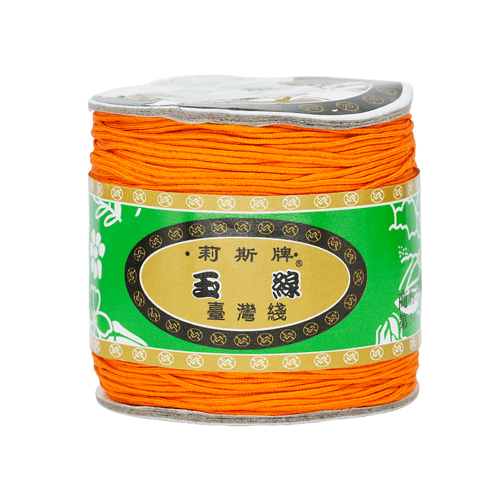 HILO CHINO MARCA TAIWANES 0.8M ROLLO*132 METROS NARANJA CLARO  1