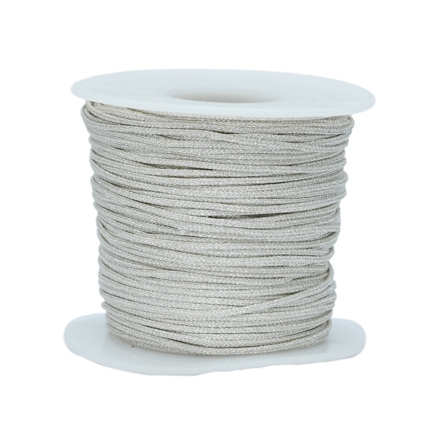 HILO CHINO METALIZADO PLATEADO 1.0MM RROLLO * 50 METROS 1