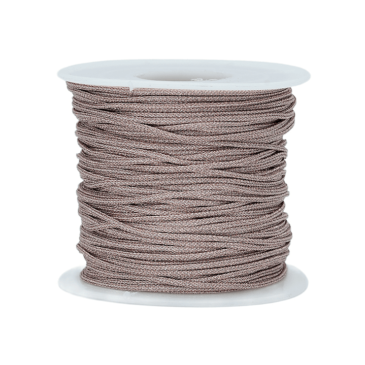 HILO CHINO METALIZADO ROSADO OSCURO 1.0MM R*50M 1