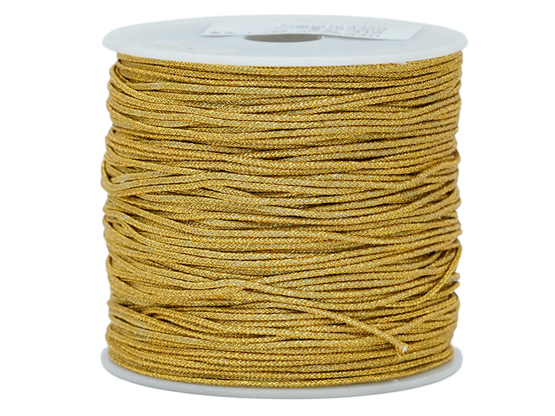 HILO CHINO METALIZADO DORADO 0.8MM ROLLO * 50 METROS 1