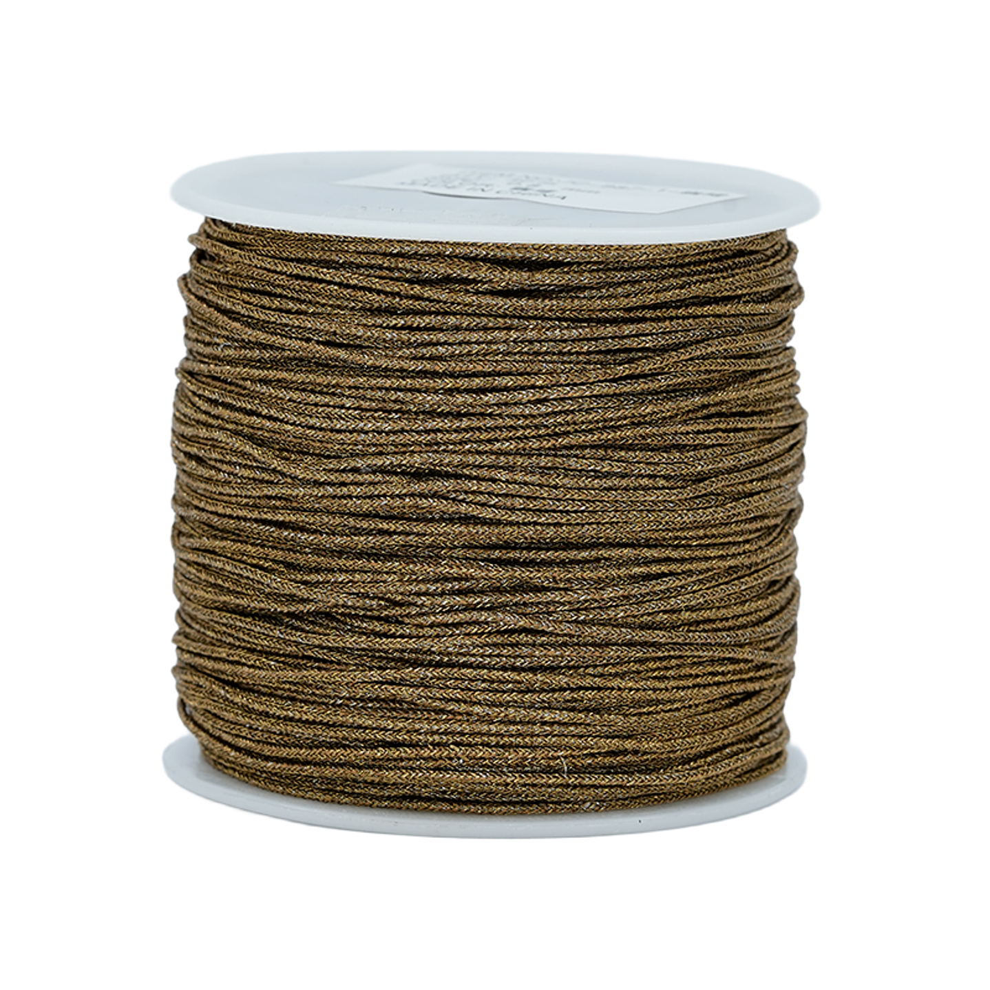 HILO CHINO METALIZADO CAFE 0.8MM R*50M 1