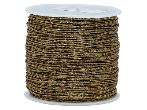 HILO CHINO METALIZADO CAFE 0.8MM R*50M