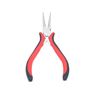 PINZA HERRAMIENTA ROJANEGRA PUNTA REDONDA FINA