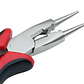 PINZA HERRAMIENTA ROJA NEGRA  MULTIUSOS FINA  - Miniatura 3