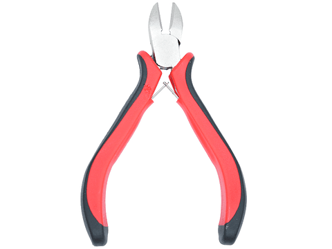 PINZA HERRAMIENTA ROJA NEGRA  CORTA FRIO FINA 