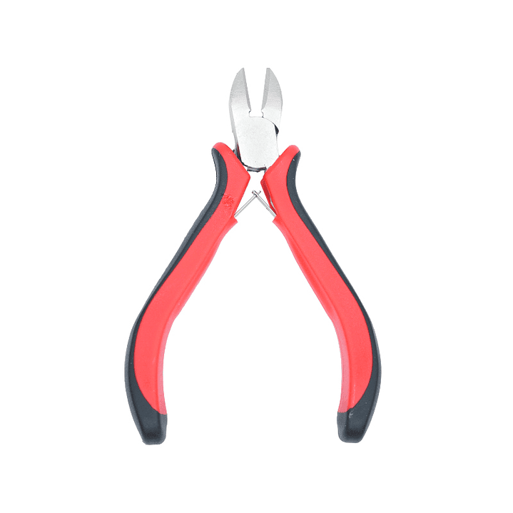 PINZA HERRAMIENTA ROJA NEGRA  CORTA FRIO FINA  2