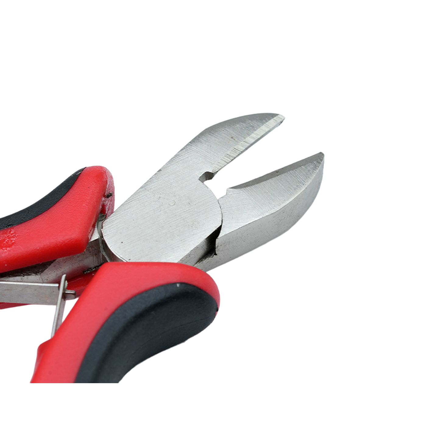 PINZA HERRAMIENTA ROJA NEGRA  CORTA FRIO FINA  3