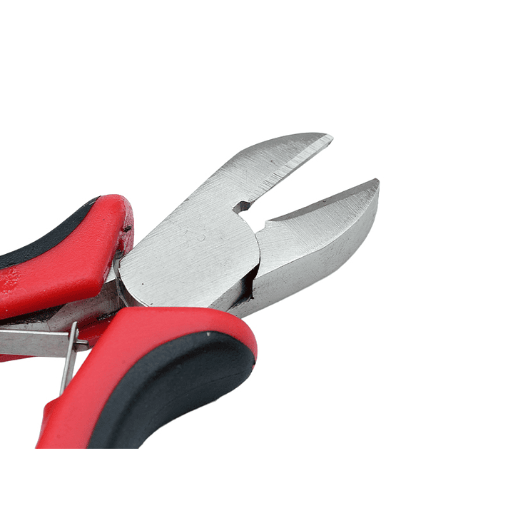 PINZA HERRAMIENTA ROJA NEGRA  CORTA FRIO FINA  3