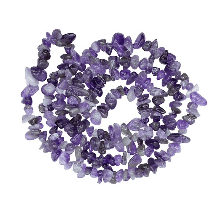 PIEDRA PICADA PEQUEÑA AMATISTA  SARTA 5-8MM 1