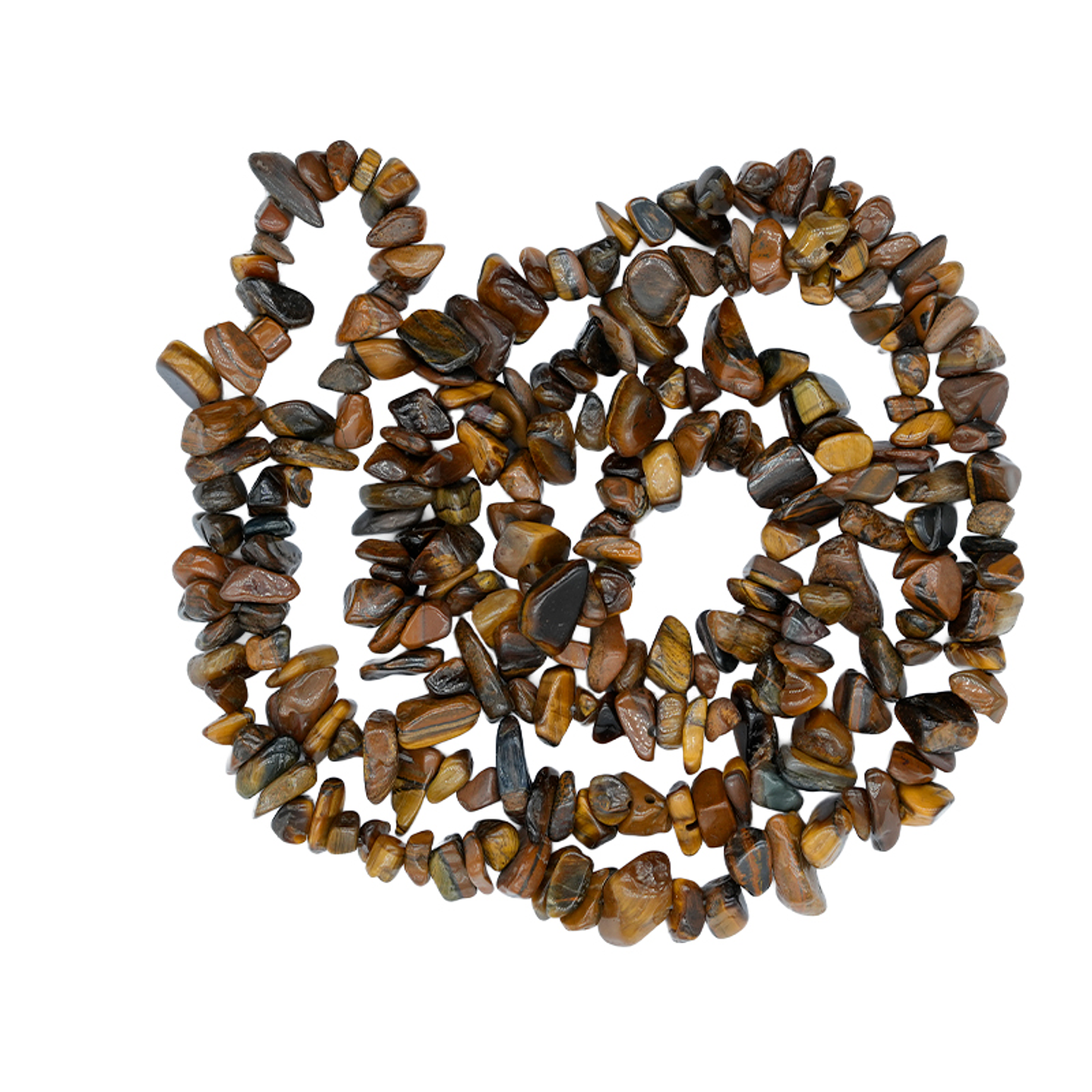 PIEDRA NATURAL PEQUEÑA PICADA OJO DE TIGRE 5-8MM 1