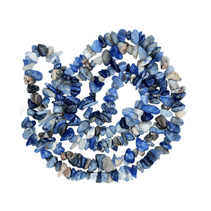 PIEDRA NATURAL PEQUEÑA PICADA SODALITA X UND APROX