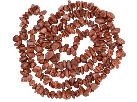 PIEDRA NATURAL PEQUEÑA PICADA LLUVIA DE ORO X 80CM APROX