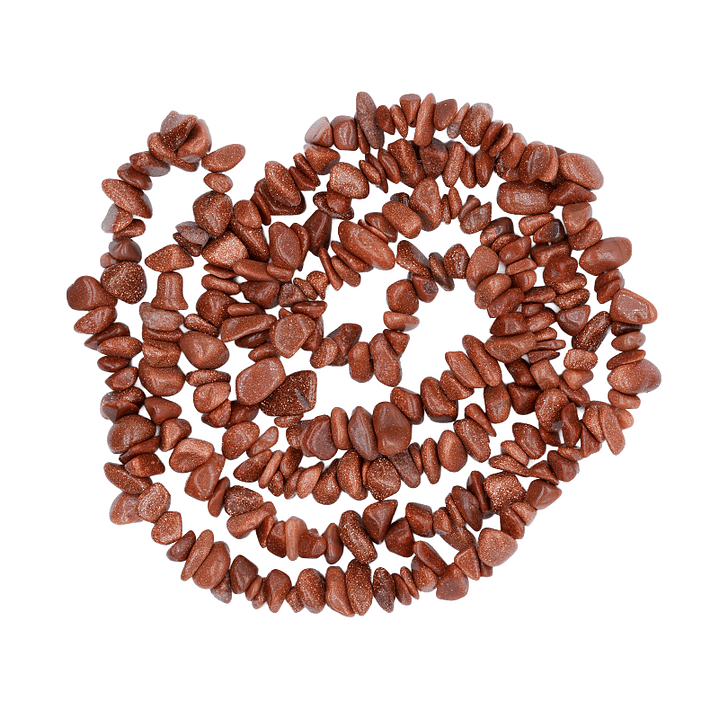 PIEDRA NATURAL PEQUEÑA PICADA LLUVIA DE ORO X 80CM APROX 1