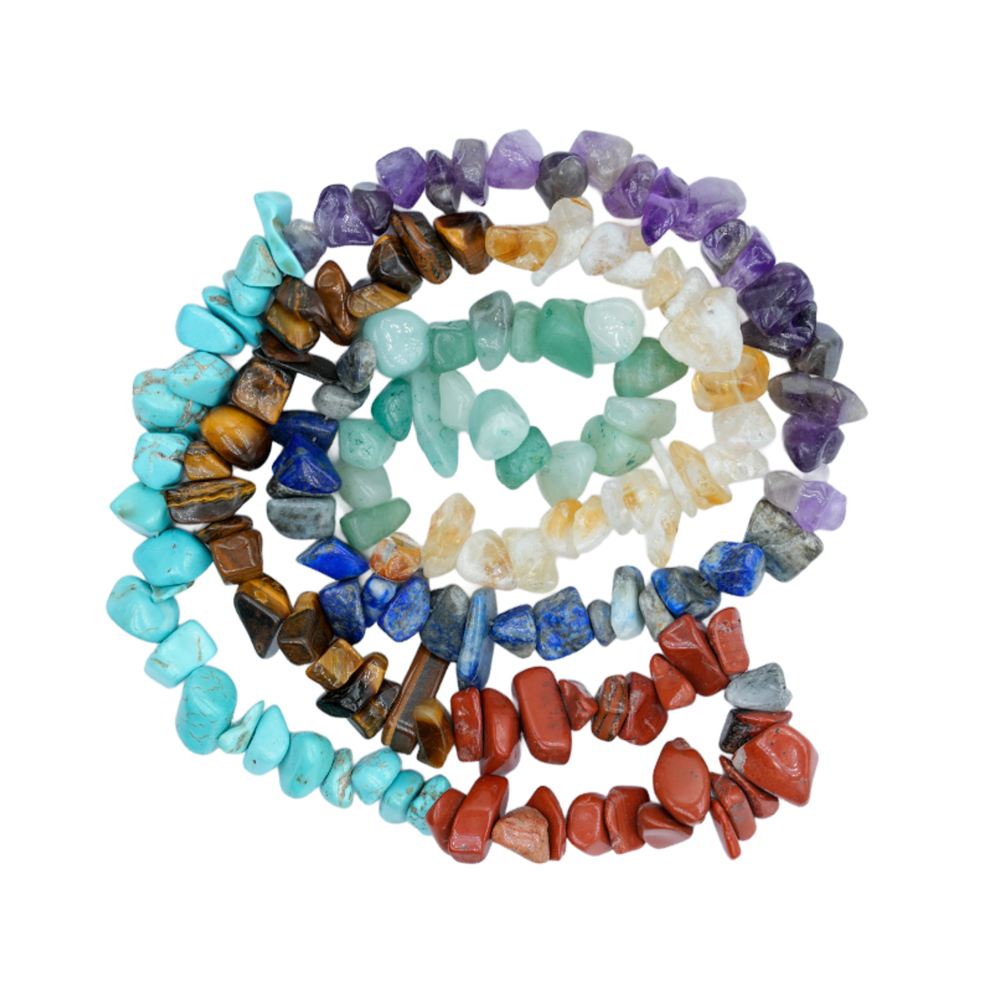 PIEDRA NATURAL PICADA GRANDE 7 CHAKRAS 8-12M 1