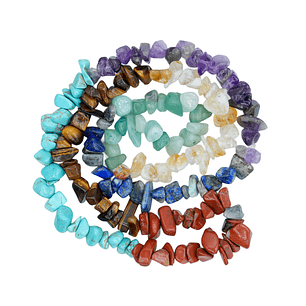 PIEDRA NATURAL PICADA GRANDE 7 CHAKRAS 8-12M