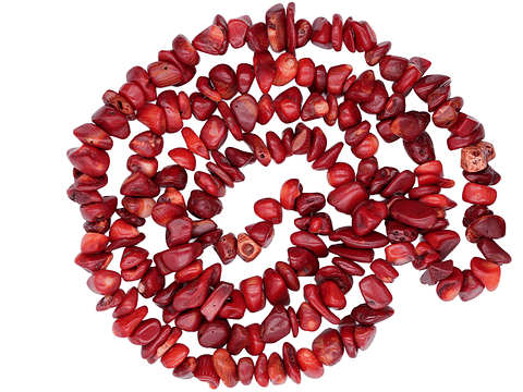 PIEDRA NATURAL GRANDE PICADA CORAL 8-12MM  X 80 CM APROX 