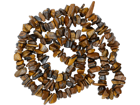 PIEDRA NATURAL GRANDE PICADA OJO DE TIGRE 8-12MM