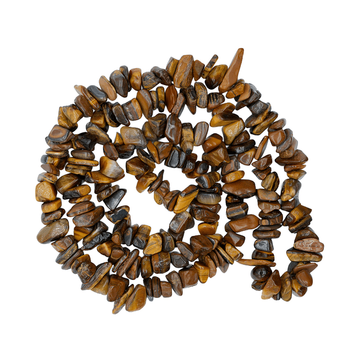 PIEDRA NATURAL GRANDE PICADA OJO DE TIGRE 8-12MM 1