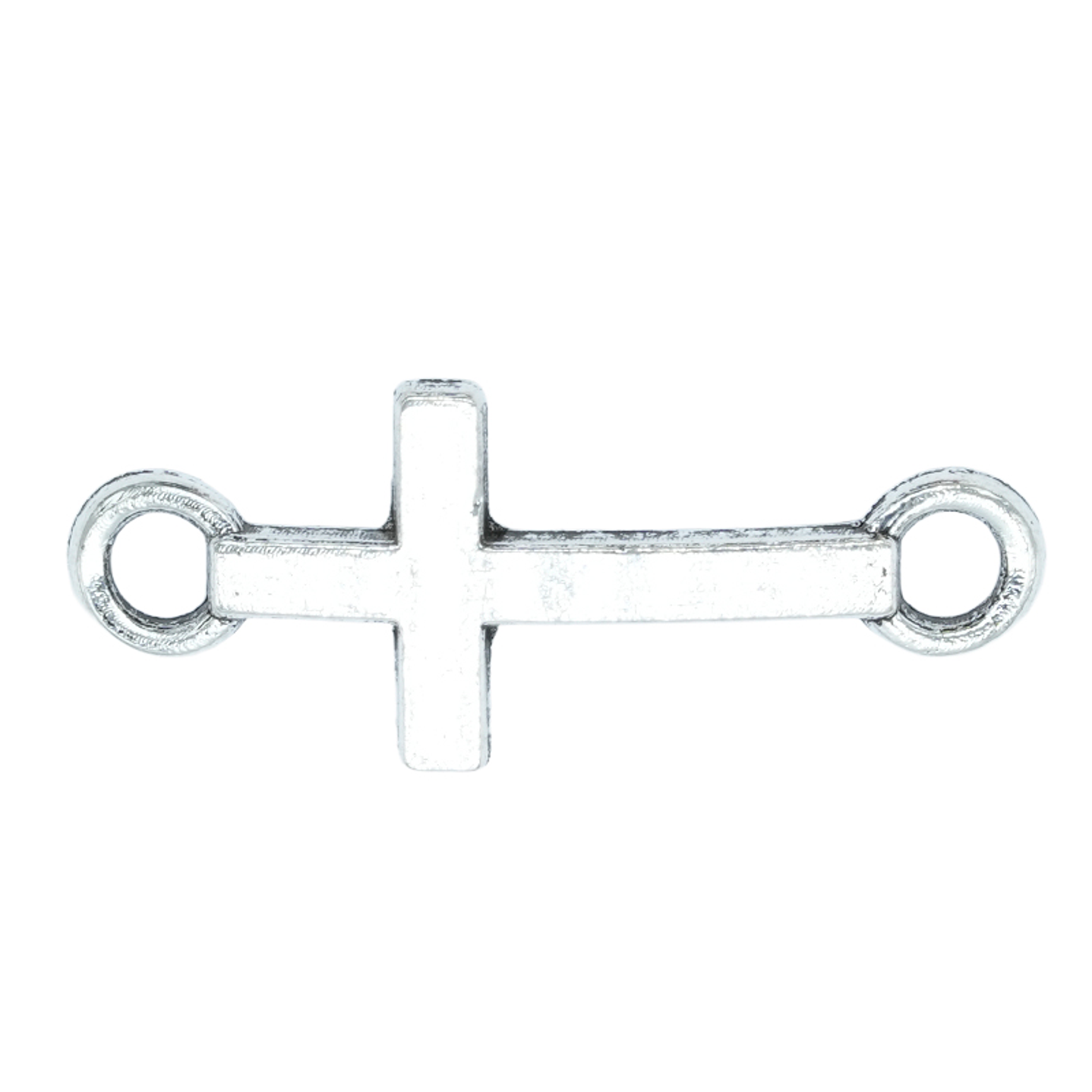 SAMAK PLATEADA CENTRO CRUZ 20*8MM 1