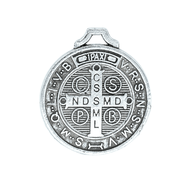 SAMAK PLATEADA DIJE SAN BENITO 22MM  202 2