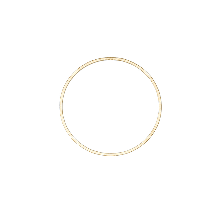 ACERO DORADO CIRCULO FIGURA 8MM  1