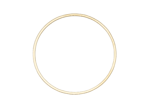 ACERO DORADO CIRCULO FIGURA 16MM