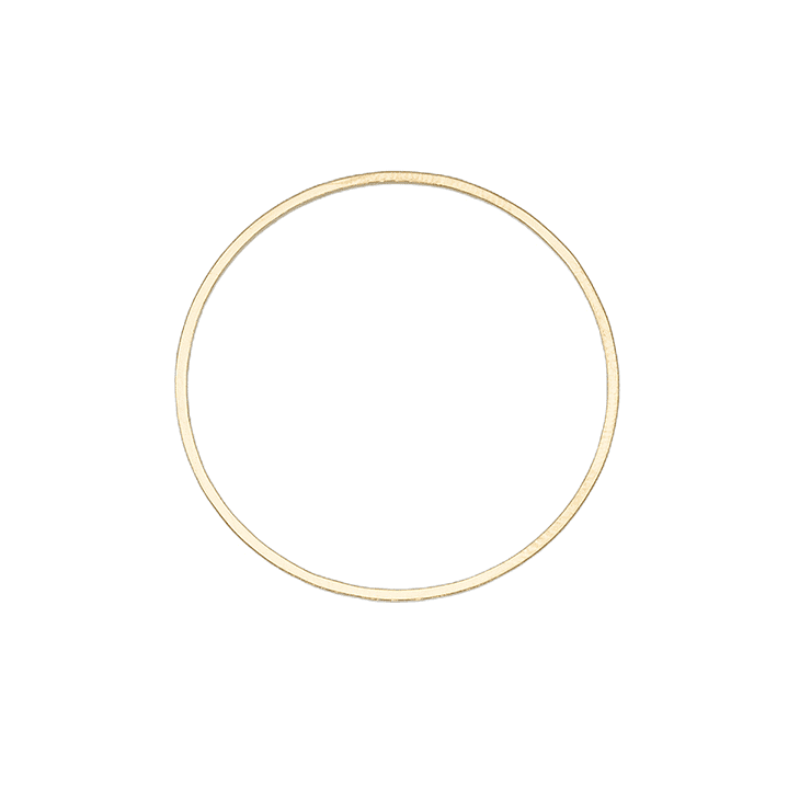 ACERO DORADO CIRCULO FIGURA 16MM 1