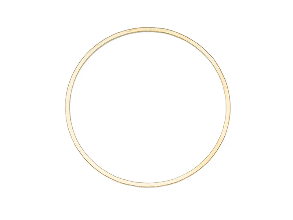 ACERO DORADO CIRCULO FIGURA 16MM 1