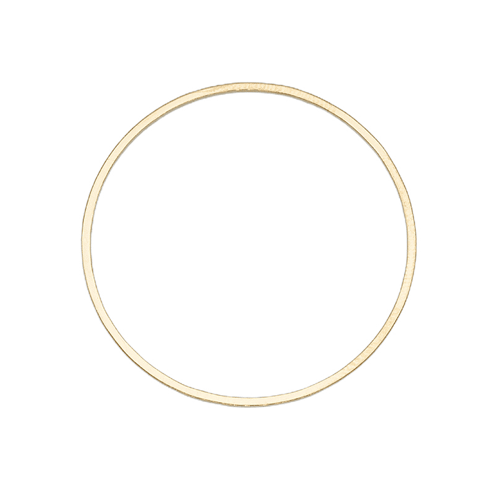 ACERO DORADO CIRCULO FIGURA 30MM  1