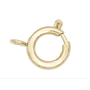 ACERO DORADO BROCHE RIAZA 10MM 