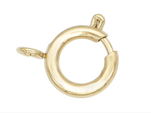 ACERO DORADO BROCHE RIAZA 10MM 