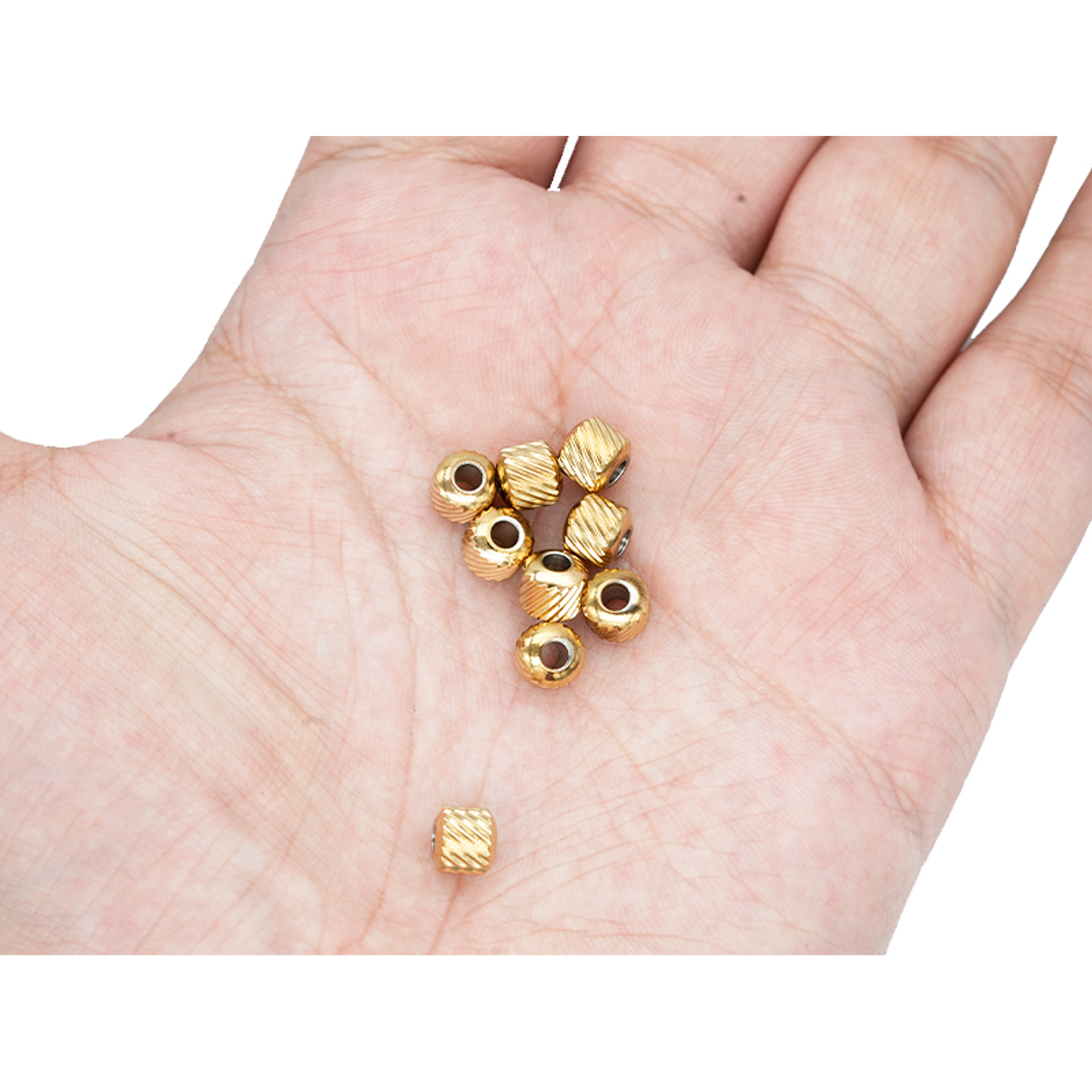 ACERO DORADO CENTRO SEPARADOR ACANALDO 6MM 2