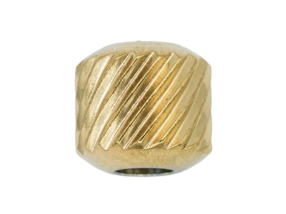 ACERO DORADO CENTRO SEPARADOR ACANALDO 6MM 1