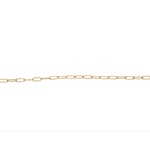 ACERO DORADO  CADENA OVALADO 0.6*2.5*5MM