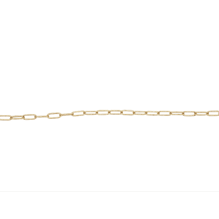 ACERO DORADO  CADENA OVALADO 0.6*2.5*5MM 1