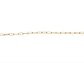 ACERO DORADO  CADENA OVALADO 0.6*2.5*5MM - thumbnail 1